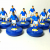 Subbuteo Andrew Table Soccer Brazil World Cup Champions 1994 away kit on RSB Professional Bases